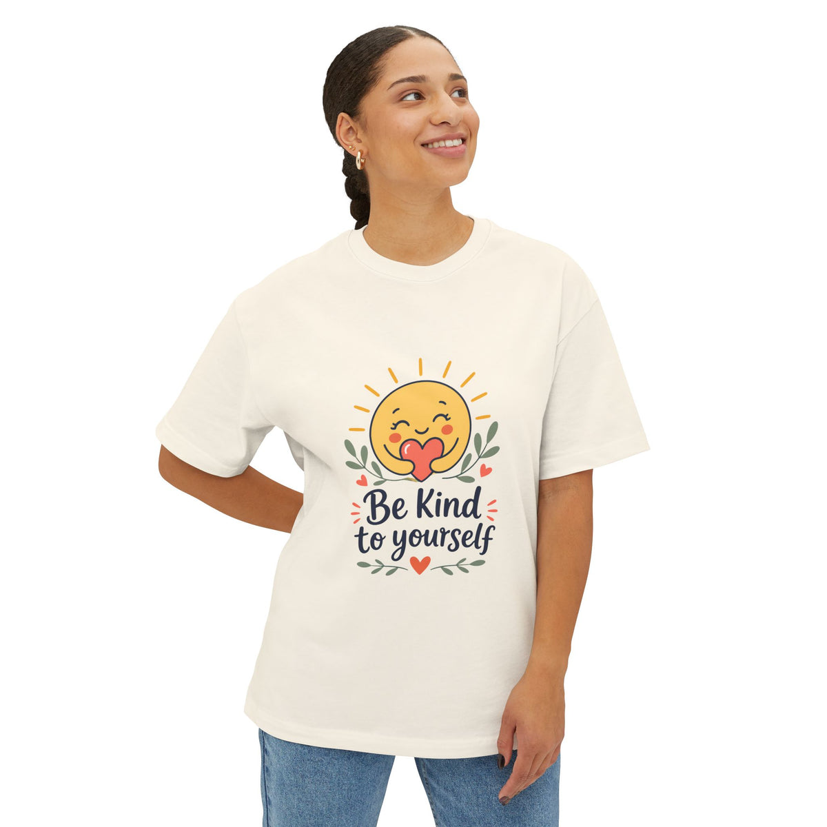 Be Kind to Yourself Oversized Boxy Tee