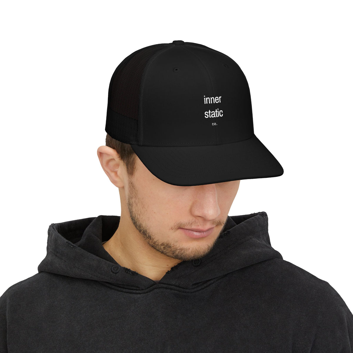Inner Static Trucker Cap