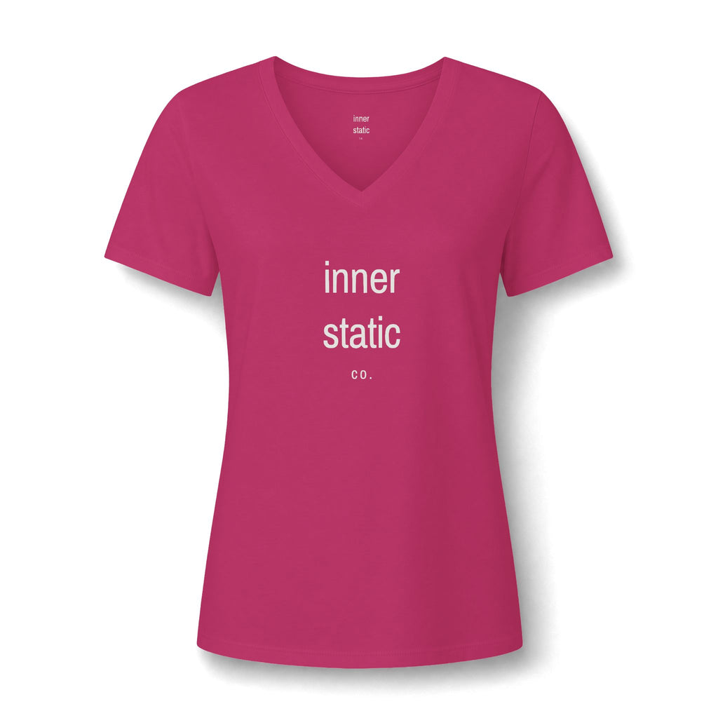 Inner Static Women's V-Neck T-Shirt