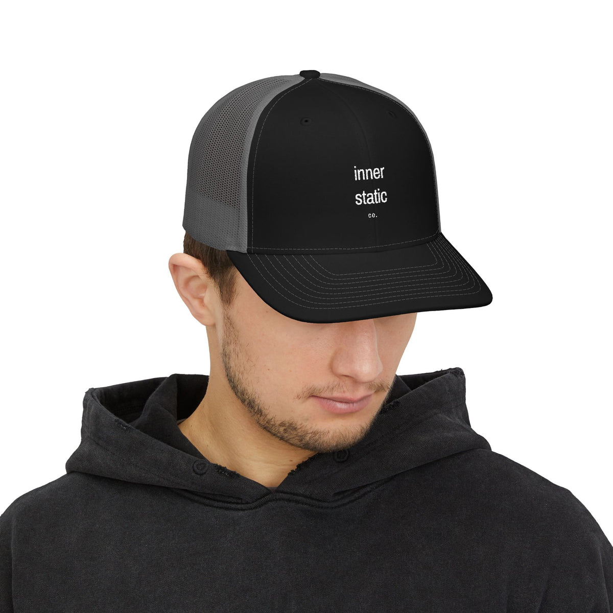 Inner Static Trucker Cap