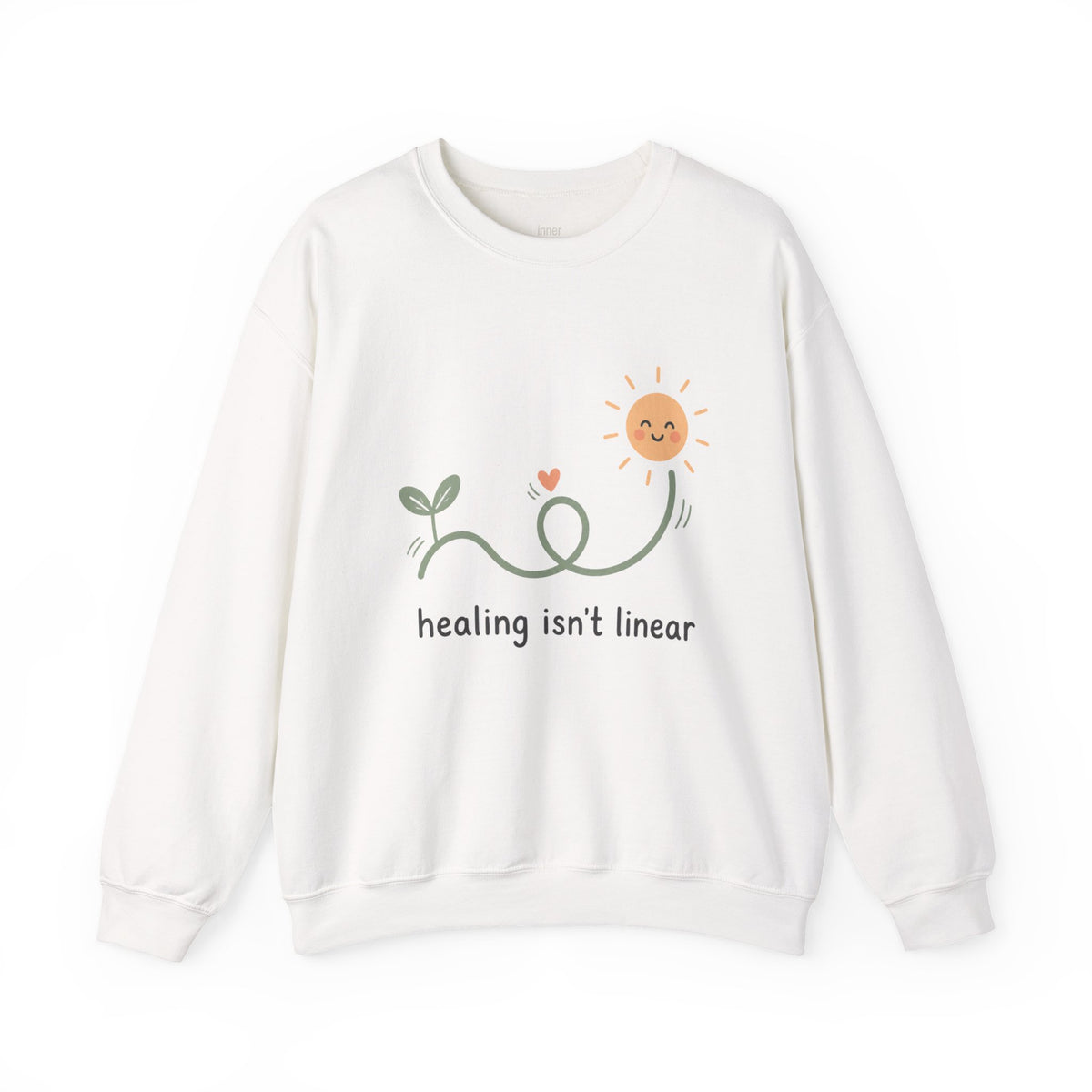 Healing isn't Linear Crewneck