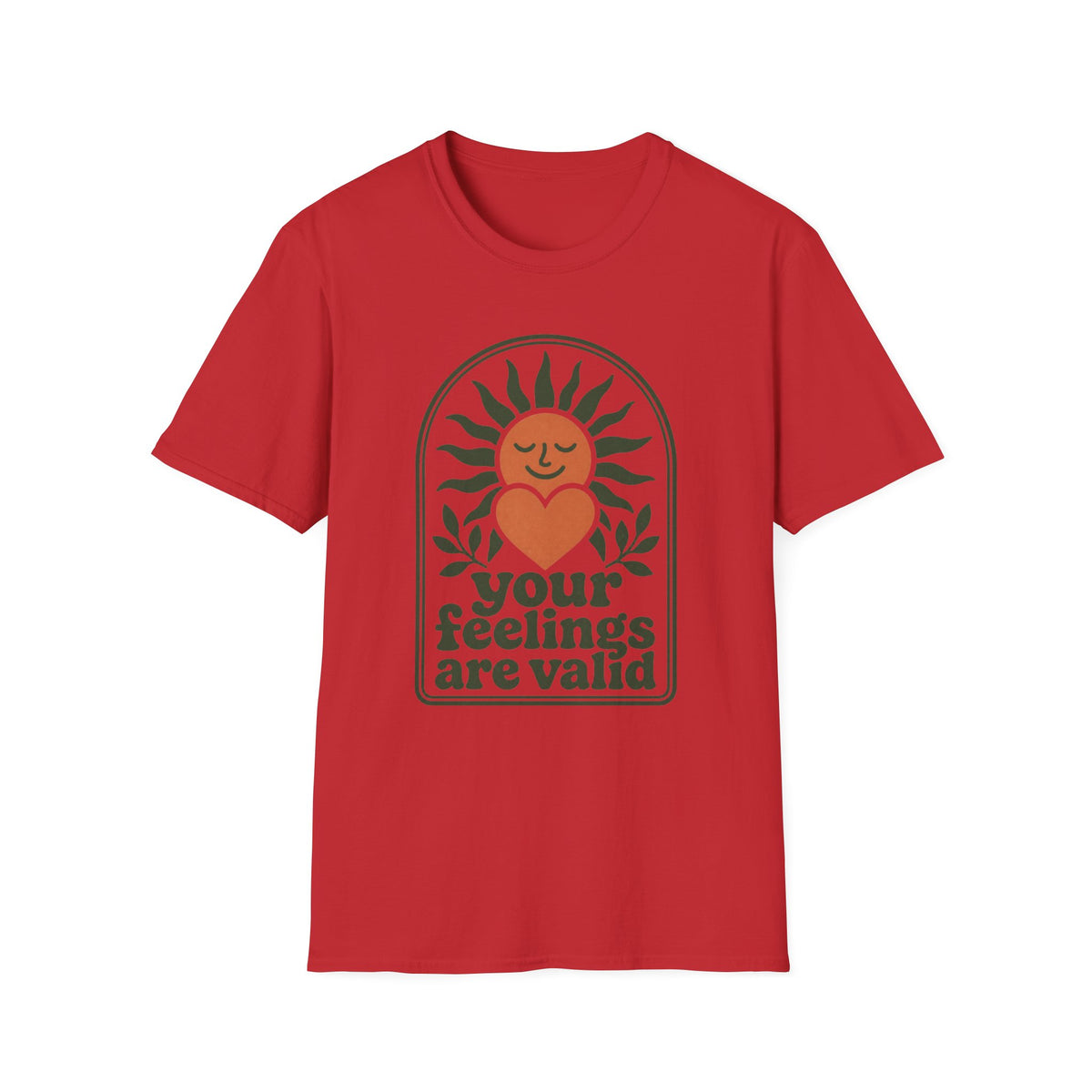 Your Feelings Are Valid T-Shirt – Mental Health Awareness Tee